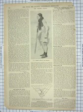 Original Old Vintage Print