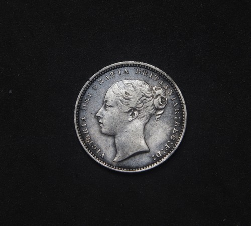 Victoria shilling 1868 die - shilling, no