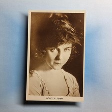 Silent Film Star Postcard C1925 Real Photo Dorothy Gish Actress Movie