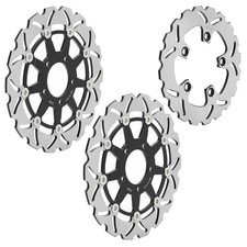 Wavy Front Rear Brake Discs