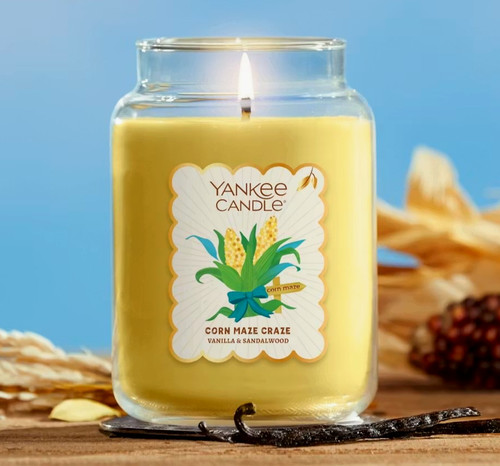 Yankee candle corn maze - candle,