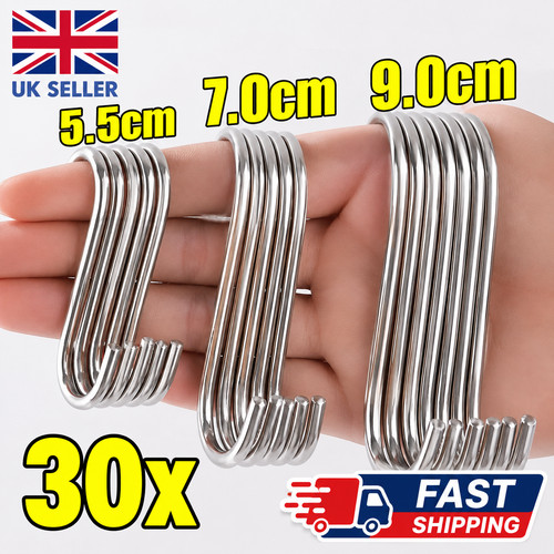 30pcs metal hooks - s,