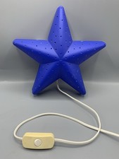 IKEA Blue Star Wall Light Lamp Children’s Room Night Light Working With Bulb