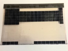 Yamaha XS 650 1U3 1981 Spare Parts List Microfiche (Oct 1980)