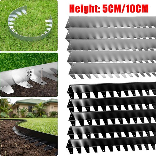 Metal garden edging - edging, galvanised