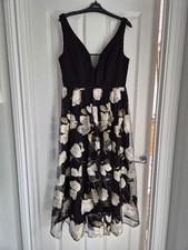 Coast Beautiful Embroidered Ladies Evening Dress Size 12