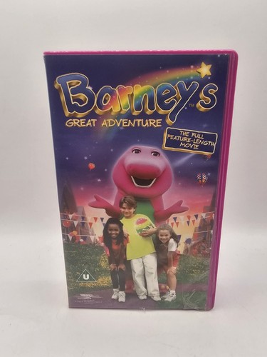 Barney great adventure vhs - great,