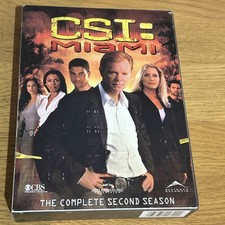 CSI : MIAMI (7 DISC BOX SET) REGION 1 - GENUINE ORIGINAL - Good Condition