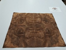 Burr Walnut Veneer - 4 NATURAL WOOD SHEETS - 215mm x 180mm