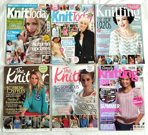 Knitting magazines the - magazines, x