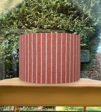 Ginger Pencil Stripe Lampshade