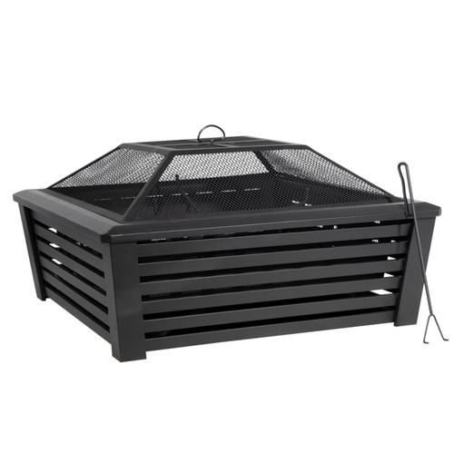 Fire pit outdoor square garden - fire,
