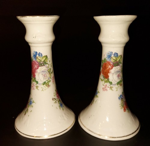 Pair vintage ceramic - pair,