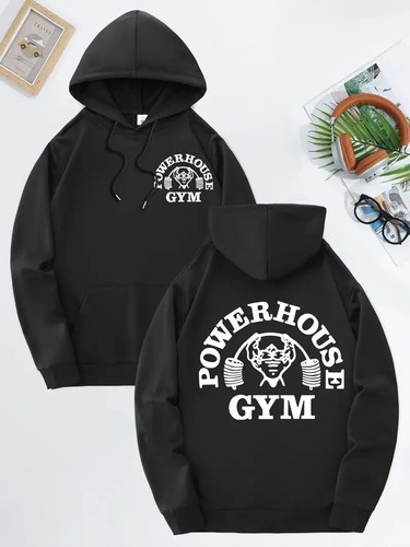 Powerhous gym mens hoodie - powerhous,