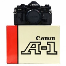 Canon A-1 Black 35mm SLR Film