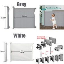 Magic retractable stair gate - stair,
