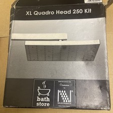 Bath Store Square Shower Head (250mm) With ARM Chrome