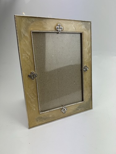Enamel and rhinestone - and, picture