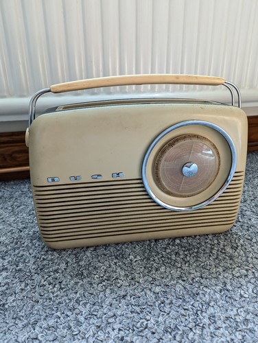 Vintage bush portable - portable, battery
