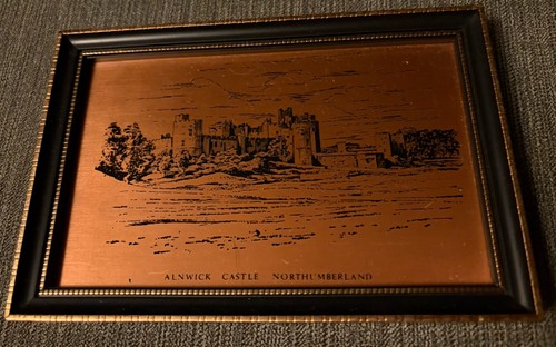 Copper etching alnwick - copper,