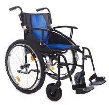 Lightweight All-Terrain Wheelchair, Self-Propelled Aluminium Frame G-Explorer