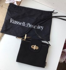 Russell & Bromley Black Suede