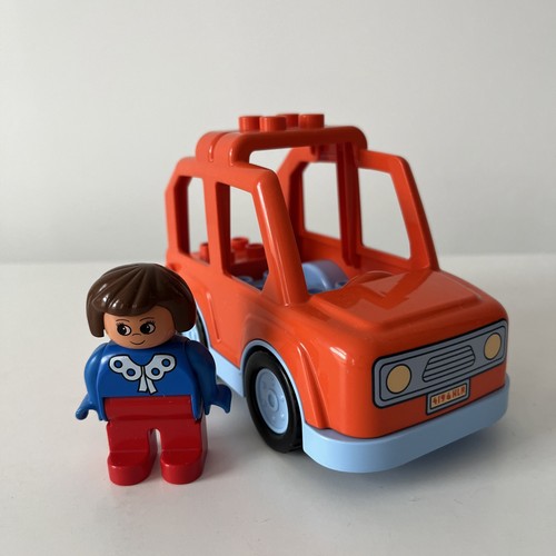 Lego duplo orange jeep - lego,