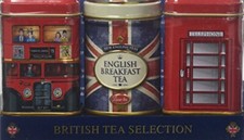 New English Teas British Tea Selection Mini Triple Gift Set, 70 g