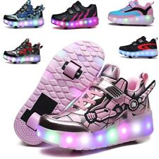 Boys Girls LED Wheel Trainers