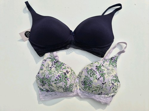 34d cotton non wired - m&s,