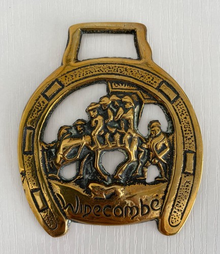 Vintage horse brass - brass, |