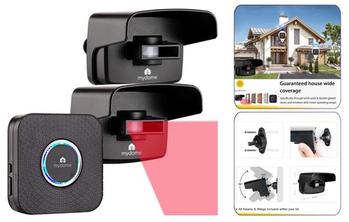 Mydome wireless driveway alarm - mydome,