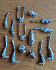 Eldar Dreadnought Metal Bitz - Paint Stripped Classic Metal Miniature Bitz