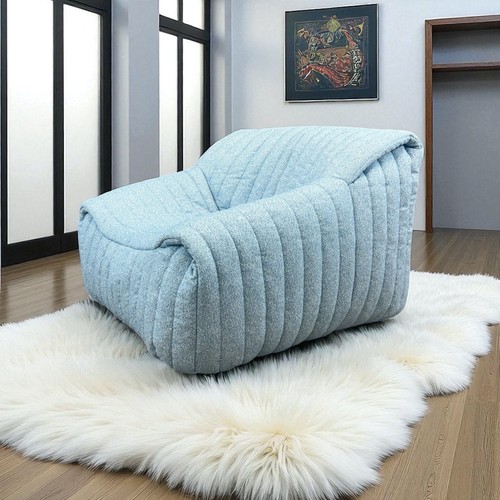 Sofa armchair light - light, blue