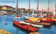Evian-Les-Bains - The Port and