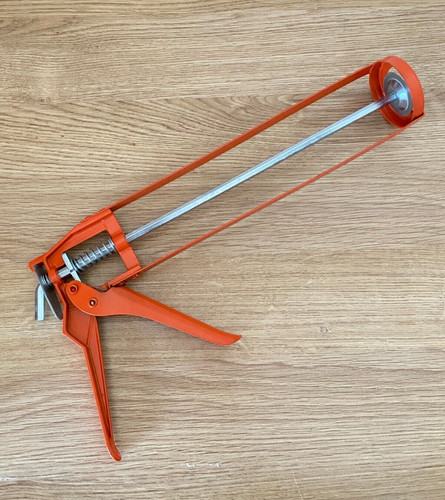 Silicone sealant mastic - sealant, gun