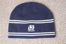 Blue Canterbury Scotland Rugby Beanie Hat - One Size - Excellent Condition