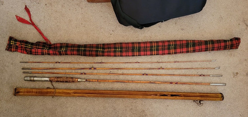 Four piece bamboo fly rod - four,