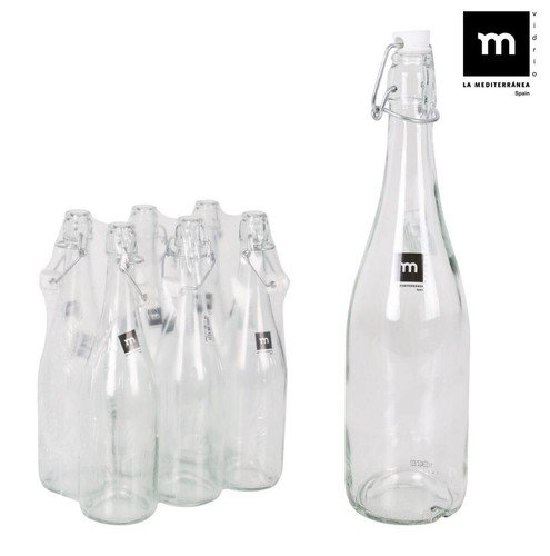 750ml glass swing flip - 750ml,