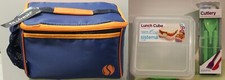 3-SET LUNCH BAG CUBE & CUTLERY