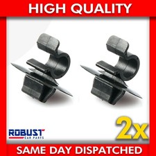 2X BONNET STAY RETAINER BONNET SUPPORT STRUT ROD CLIP FOR CITROEN PEUGEOT 792834