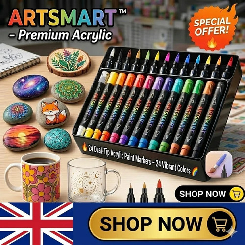 Acrylic paint pens - paint,
