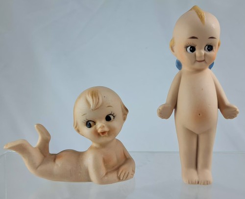 Vintage kewpie dolls bisque - 2,