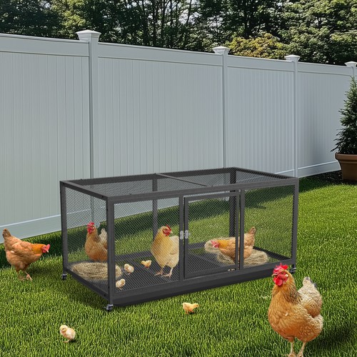 Large metal chicken - chicken, mobile