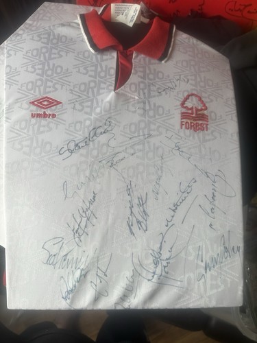 Nottingham forest signed - forest,