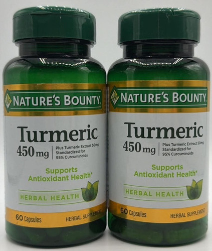 2pk nature bounty turmeric - 2pk, nature's