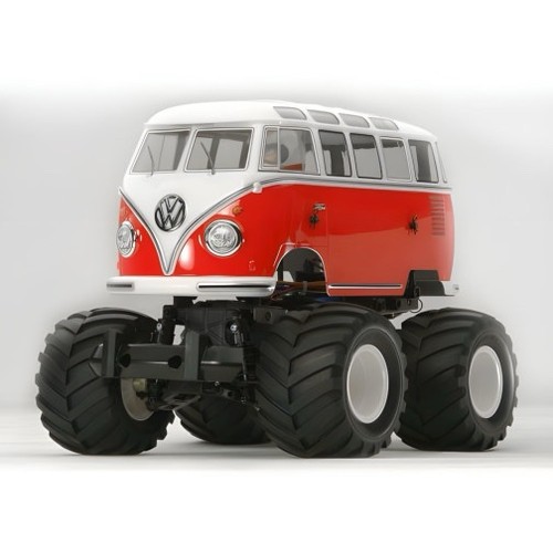 Tamiya wheelie bus body - wheelie, set