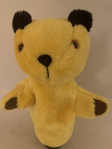 Sooty bear soft plush - soft, hand