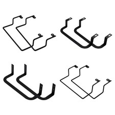 2pcs/set Simple Iron Bed