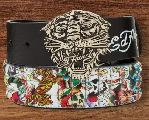 Hardy tiger buckle skull - ed,